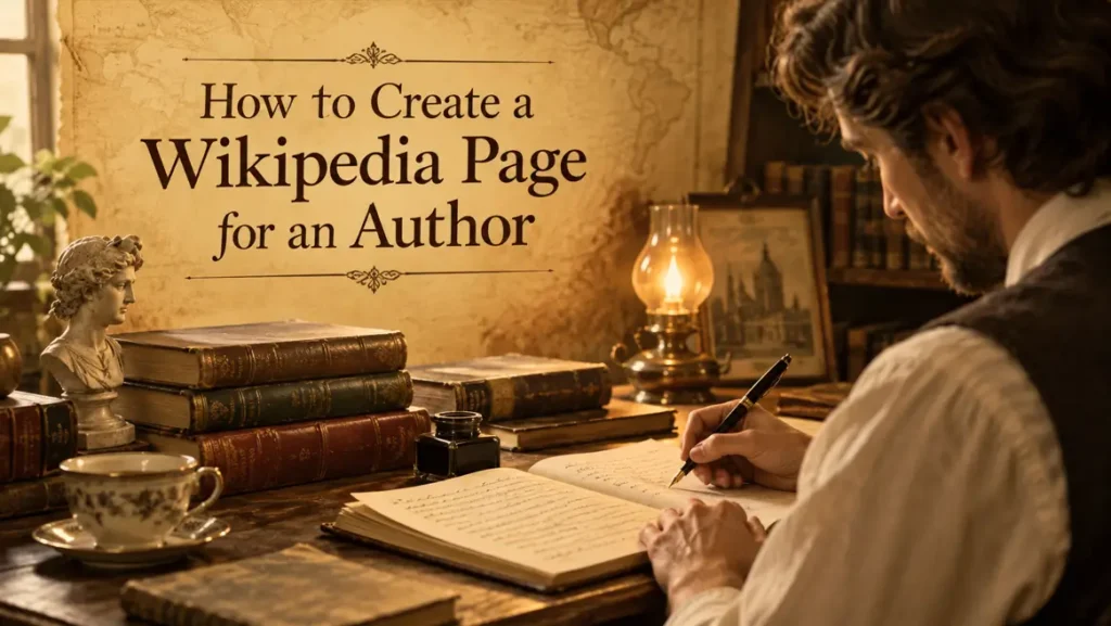 How to Create a Wikipedia Page for an Author