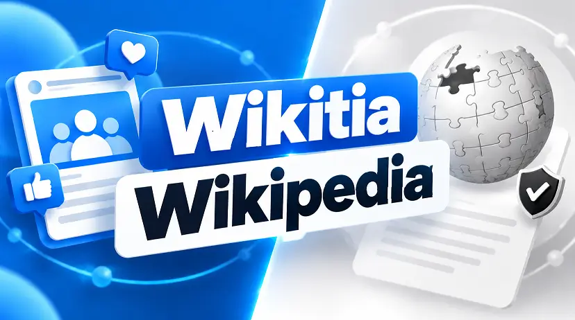 Wikitia vs Wikipedia
