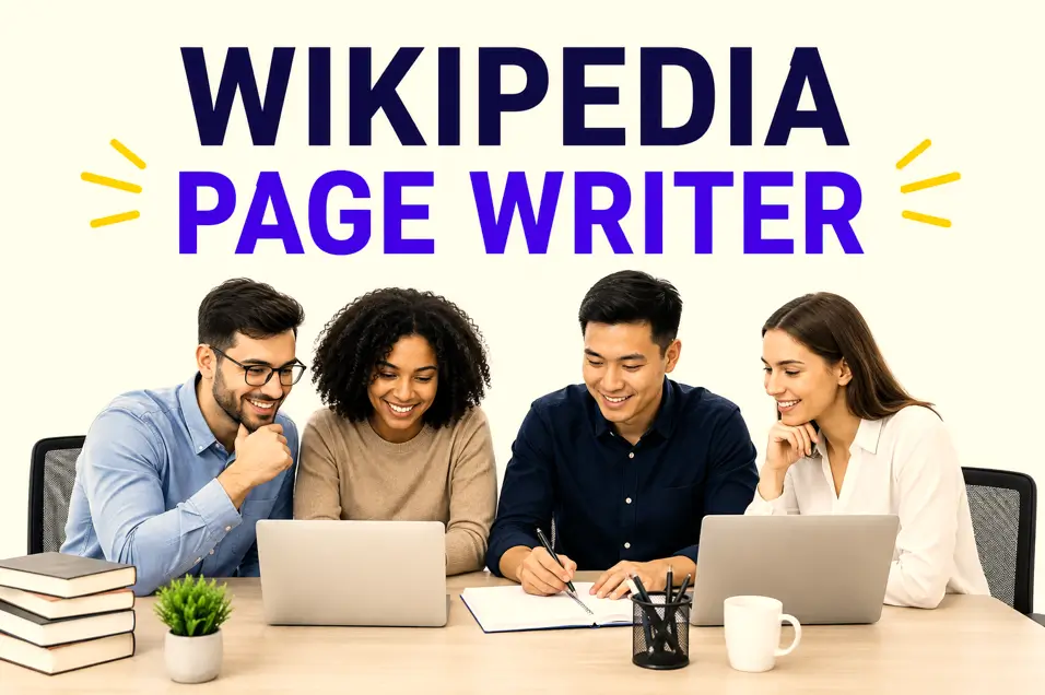 Wikipedia Page Writer