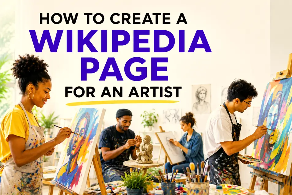 How to Create a Wikipedia Page for an Artist