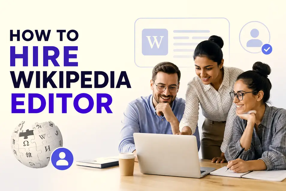 Hire a Wikipedia page creator or editor for professional page creation and editing.
