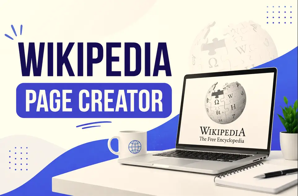 Professional Wikipedia page creator working on Wikipedia article research, writing, and publication.