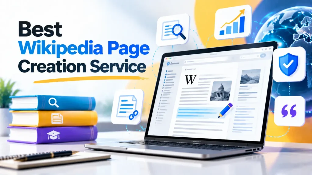 best Wikipedia page creation service