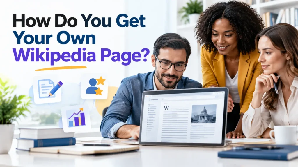 How Do You Get Your Own Wikipedia Page?